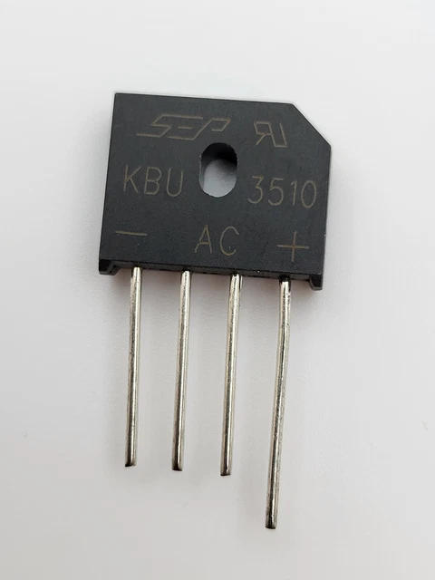 Pont de Diode Redresseur KBU3510 - 35A / 1000V, Bridge Rectifier Diode