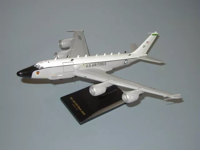 USAF Boeing RC-135 Rivet Joint With CFM Engines Desk Top Model 1/100 SC Airplane