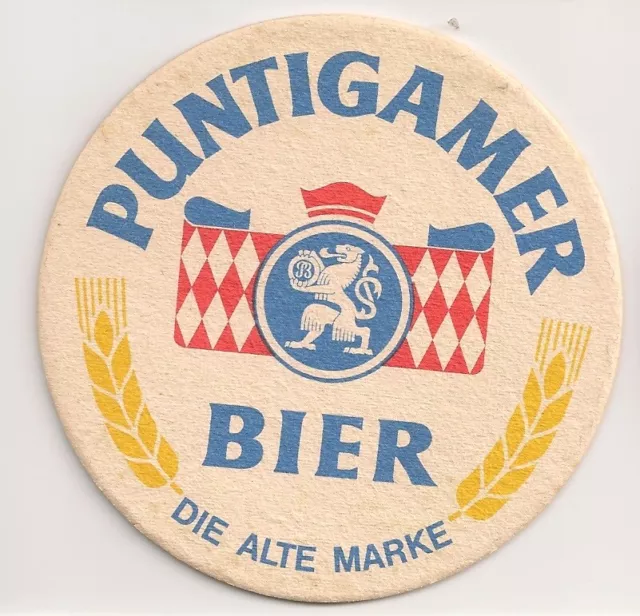 Puntigamer - alter Bierdeckel "Die Alte Marke"