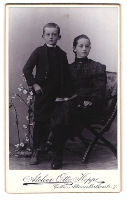 Fotografie Otto Hoppe, Celle, Altencellertorstrasse 7, Portrait junges Mädchen