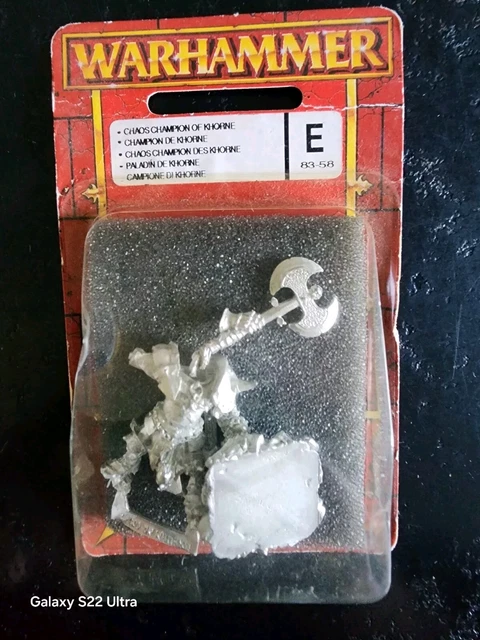 Warhammer Preneur De Crânes - Chaos Daemons Khorne - Metal Oop Sous Blister
