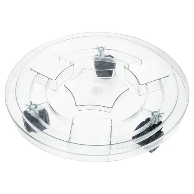 House Plants Indoors Live Rolling Base Flower Pot Tray Wheels