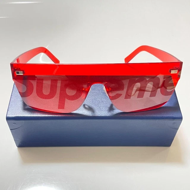 Louis Vuitton Supreme Collaboration Silver Logo Sunglasses Very