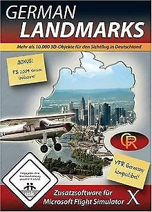 Flight Simulator X - German Landmarks by Aerosoft | Game | condition good