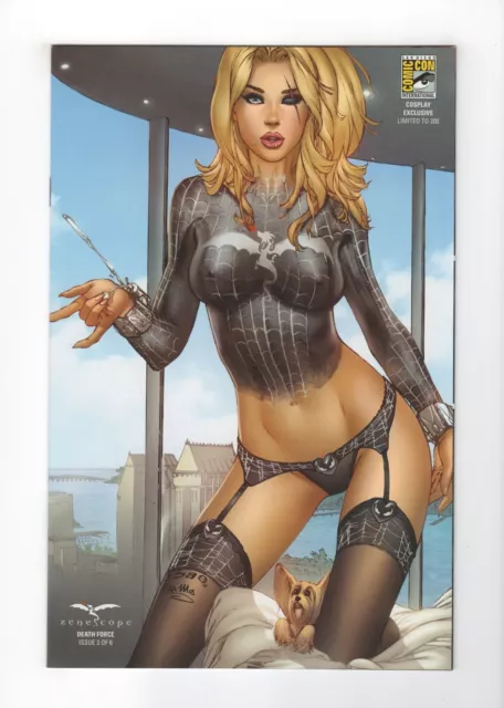 Death Force (Zenescope) #3 EBas 2016 San Diego Comic Con SDCC 1/200 Variant (NM)