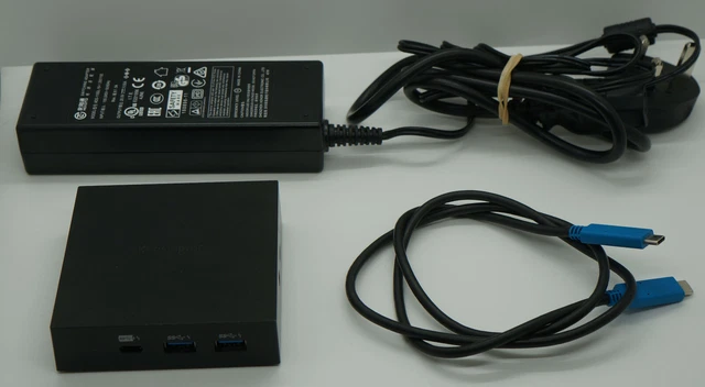 Kensington Docking Station Universale SD4700P, USB-C E USB 3.0, 60W Power Delivery, Supporto Doppio Monitor 2K