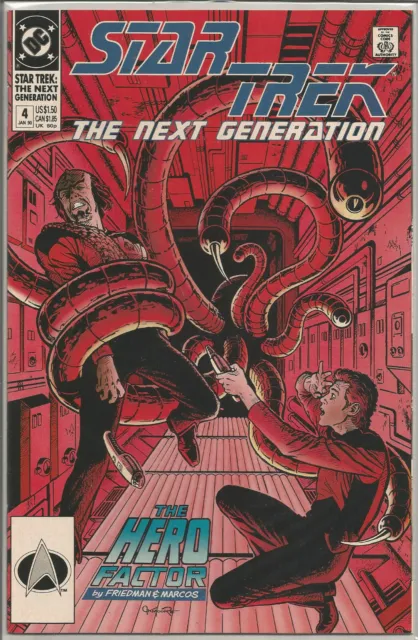 Star Trek The Next Generation #4 (1990, DC/Direct) NM-M New/Old Stock FREE S/H!