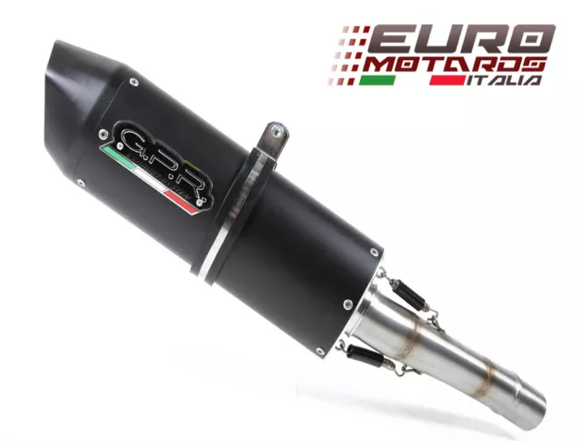 Terminale Scarico GPR Furore Nero Omologato Benelli BN 302 2015-2016 Nuovo