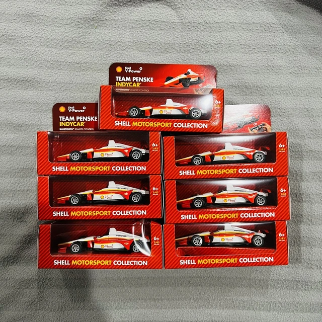 Shell Model Car SHELL MOTORSPORT COLLECTION Indycar Team Penske 1:41 Scale Model Car ...