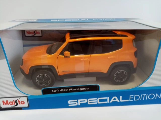 Modellino Jeep Renegade 2014 Maisto - Scala 1:24, Portiere Apribili, Per Collezionisti E Appassionati - Foto 8