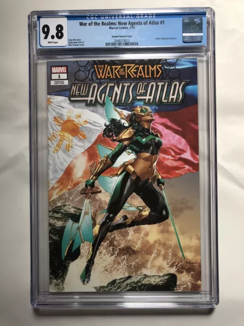 War Of The Realms: New Agents Of Atlas #1 - CGC 9.8 - Mico Suayan TRADE VARIANT