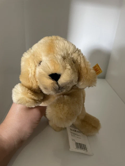 Steiff Lumpi - Cucciolo Golden Retriever Peluche 22cm Morbido E Lavabile