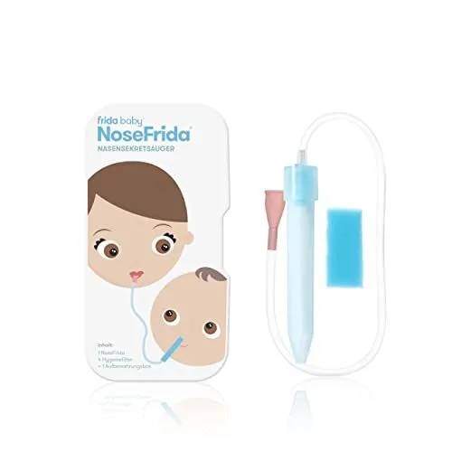 baby Nose Nasensekretsauger, Inkl. 4 Hygienefiltern und Aufbewahrungsbox,