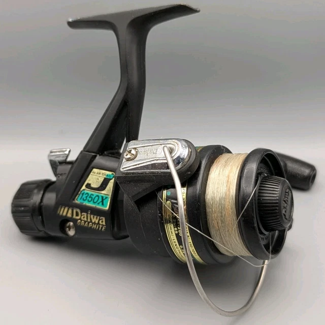 daiwa 1350x reel Fuego LT Spinning strong connection to the main gear of the spinning reel Vintage Daiwa 1350X fishing reel