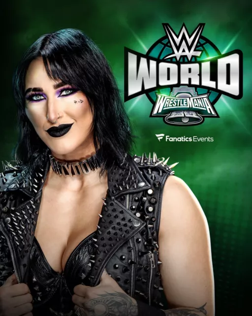 WWE WORLD AT Wrestlemania 40 Rhea Ripley VIP Ticket 2024 Philadelphia