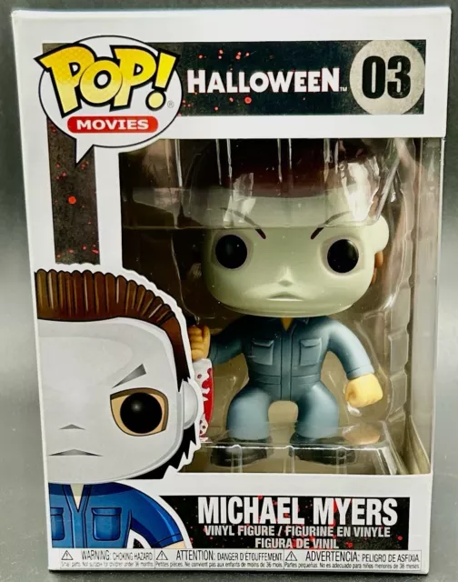 Funko POP! Movies: Halloween MICHAEL MYERS Figure #03 w/ Ecotek Protector