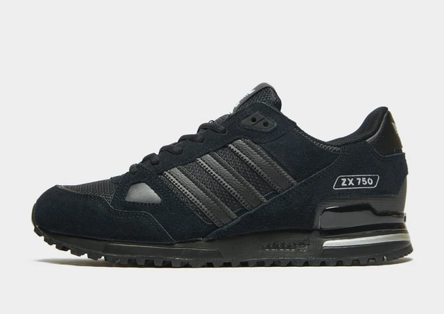 adidas Originals ZX 750 in dreifach schwarz UK alle Größen limitierter Lagerbestand