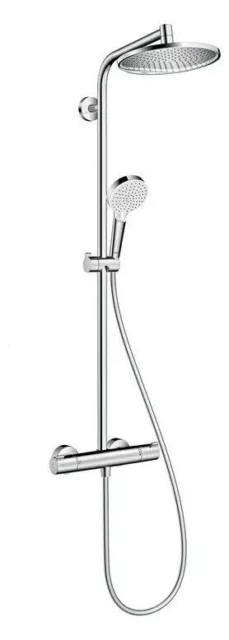 Hansgrohe Showerpipe Raindance Select chrom Kopfbrause Raindance Air 1jet 300mm