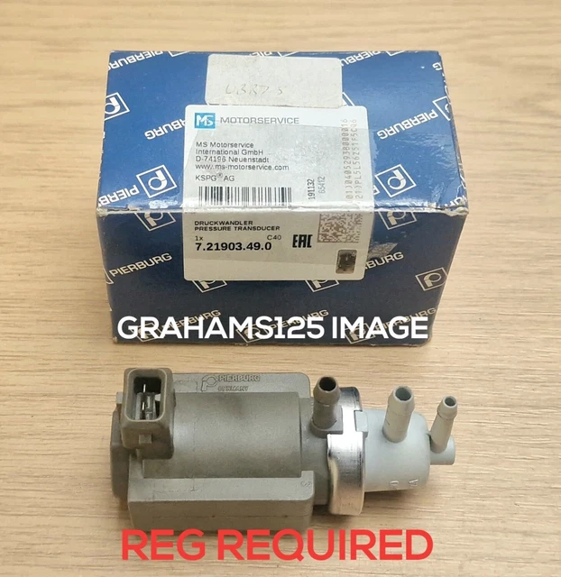 7.01633.04.0 PIERBURG Pressure Converter, Turbocharger Solenoid Valve - View #3