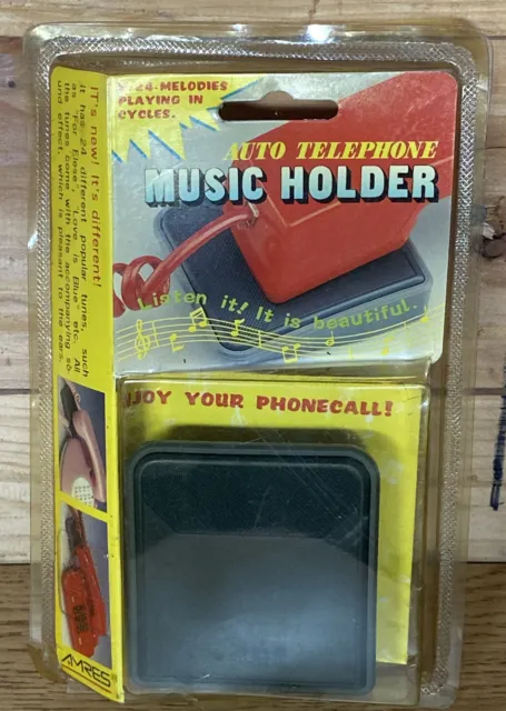 Music Holder for Telephone Receiver 24 Melodies While Phone On-Hold NOS Vintage