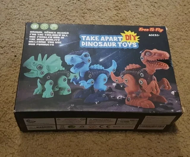 Kids Toys Stem Dinosaur Toy: Take Apart Dinosaur Toys for kids 3-5| Learning Edu