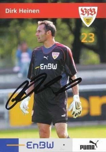 Carte Autographe Originale Signée – Fritzle (VfB Stuttgart) – Collection