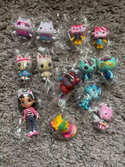 Lot 15 Mini Figurines Chats Mignons - Set Chatons Résine Pour Déco Maison Jardin Fées - Cadeau Amoureux Des Chats