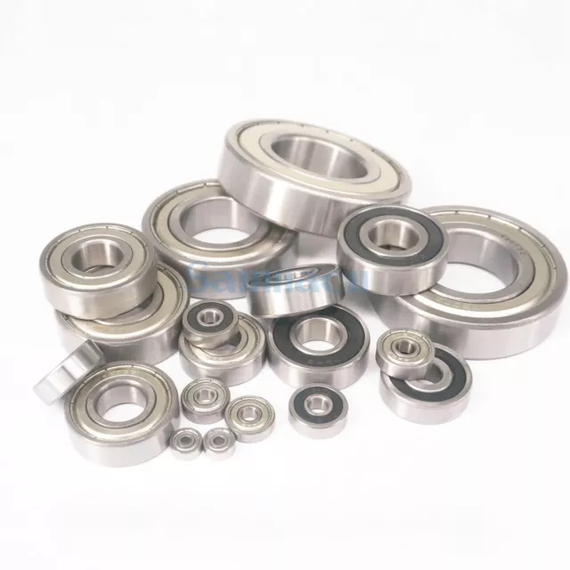 62 Series ABEC1/ABEC3 Thin-wall Shielded/Sealed Deep Groove Ball Bearing