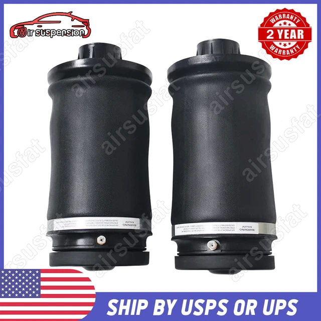 PAIR FOR MERCEDES W164 GL450 GL550 W166 ML GL GLE GLS REAR AIR SPRING ...