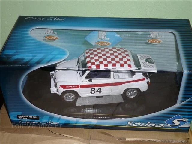 Solido Abarth 1000 – Réf. DALIA 124/21 – Miniature D'occasion En Boîte