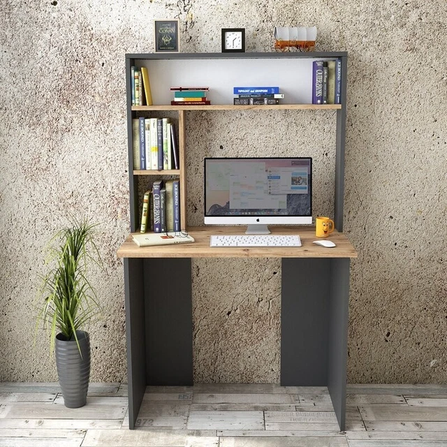 RUSTON COMPUTER DESK Grey from Wayfair Slimline for Small