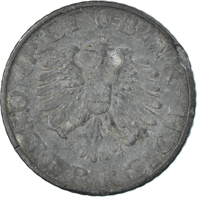 [#813732] Coin, Austria, 5 Groschen, 1948, VF, Zinc, KM:2875