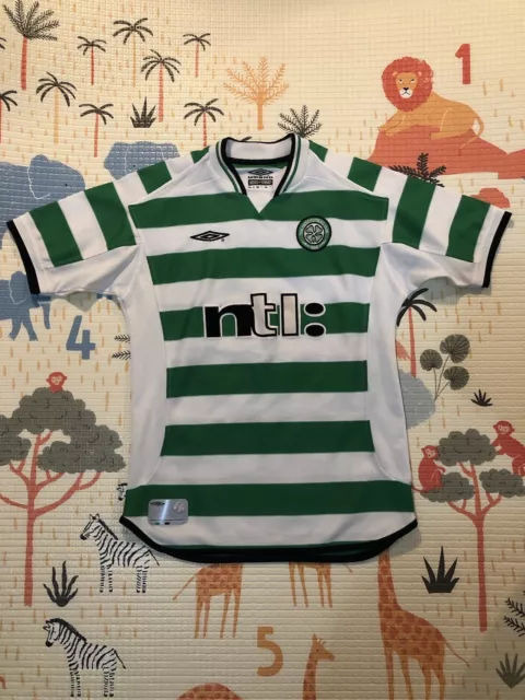 Umbro Celtic Glasgow 2000/01 Home Football Shirt (MB)