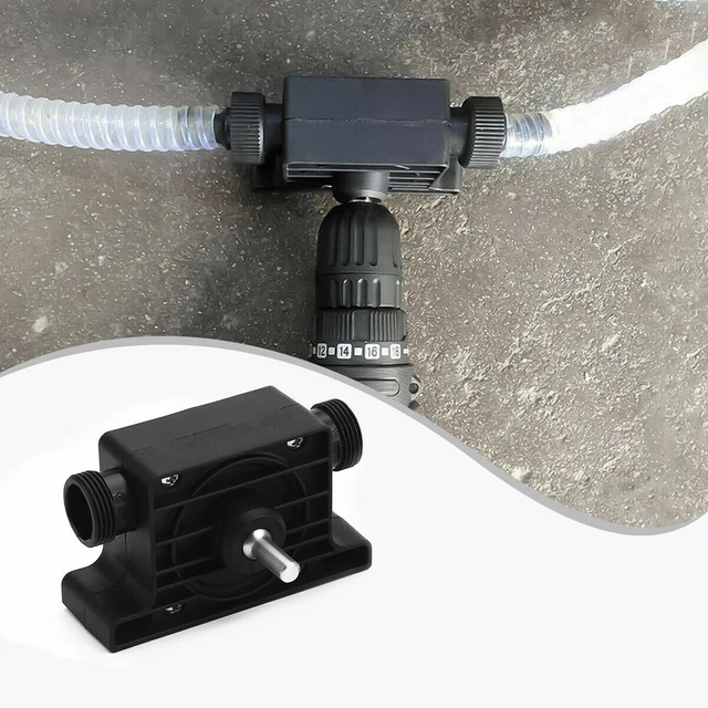 Hand Electric Drill Drive Self-Priming Pump Oil Fluid Water Small Transfer Pumps