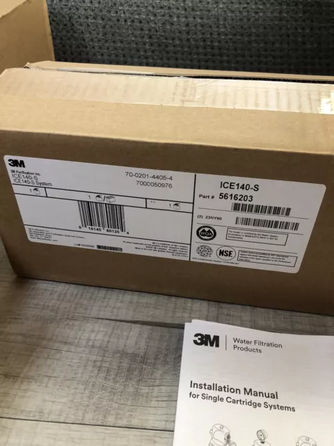 3M - ICE140-S - 1,000 Lb Ice Machine Water Filter System