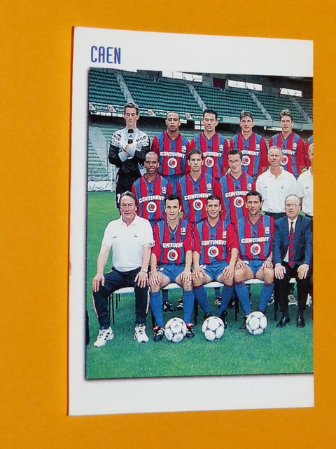 Fanion De Foot Vintage – Carquefou / Stade Malherbe Caen, Coupe De France 1997, édition Limitée