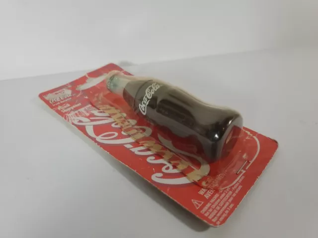 Coca-Cola Advertising Mini 3.75" Bottle Shaped Pencil Sharpener 1999 Vintage NOS 3