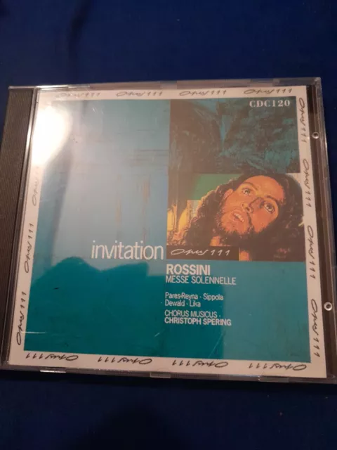 Rossini - Messe Solennelle. Christopher Spering. Cd Opus 111