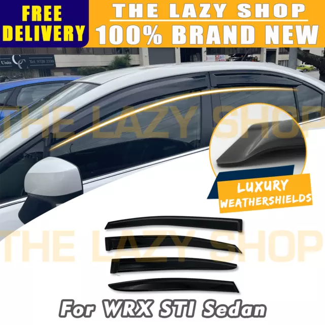 Luxury Weather shields Weathershields for Subaru WRX STI Sedan VA 2014-2021