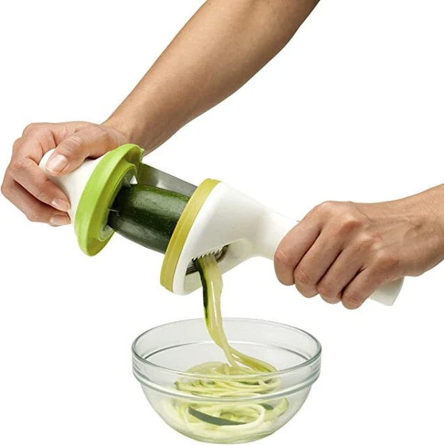Affettatrice a spirale Twist, plastica, cucina meringa per insalate, verdura e frutta