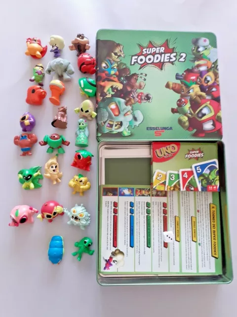 Esselunga Set Completo " Super Foodies 2 / 2020  Con Scatola Completa Di Giochi