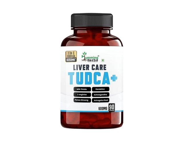 TUDCA (Tauroursodeoxycholic Acid) 1200mg - 7 in 1 with Milk Thistle 300mg 90 Ct