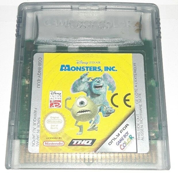 DISNEY PIXAR MONSTERS, INC. - Game Boy Color Advance Kids Game £14.81 ...
