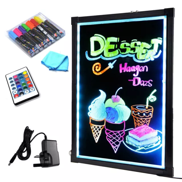 Sensory LED Light Up Drawing Writing Board Special Needs Toy Autism ASD ADD ADHD