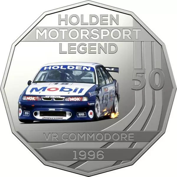 2018 Holden Motorsport High Octane - 1996 VR Commodore Coloured .50¢