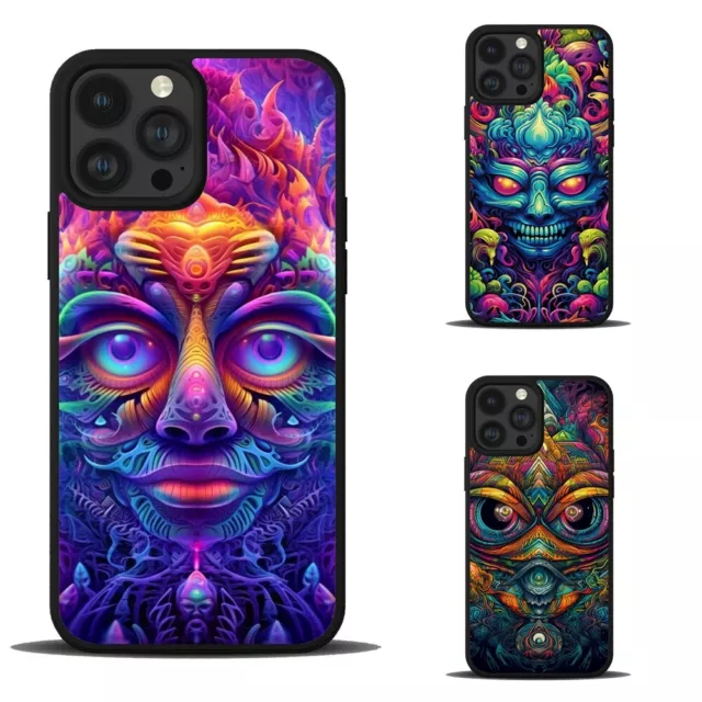 Non-slip Case nice trippy wallpaper For iPhone 11 12 13 14 15 Max Pro