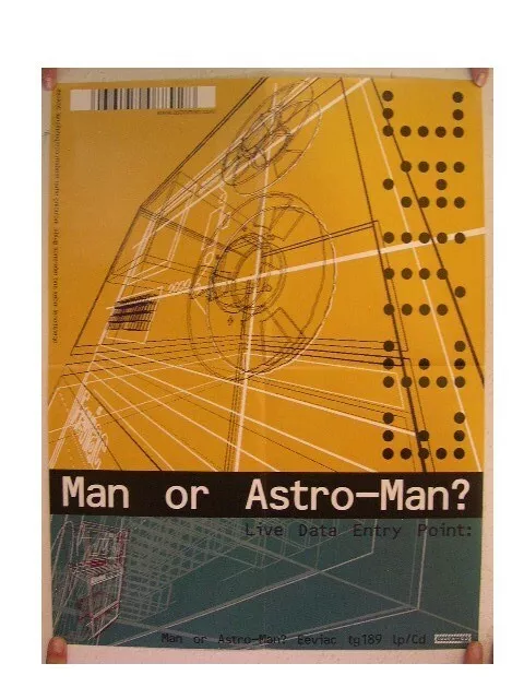 Mann Oder Astro-Man? Astro Mann Poster Astroman Daten Mann? Astroman?