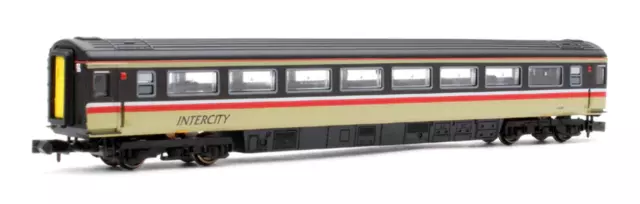 Dapol 2P-005-237, N Gauge, BR Mark 3, 2nd Class Open HST Coach, BR Swallow