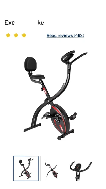 Feb2000 folding online exercise bike