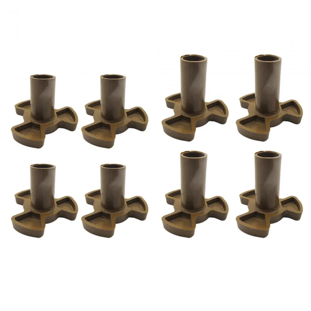 Lot De 2 Coupleurs D'arbre à Plateau Pour Four Micro-ondes - 14 Mm - Remplacement Pour Plateau Tournant Cassé